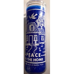 7 Day Jar Candle Peaceful Home (blue)